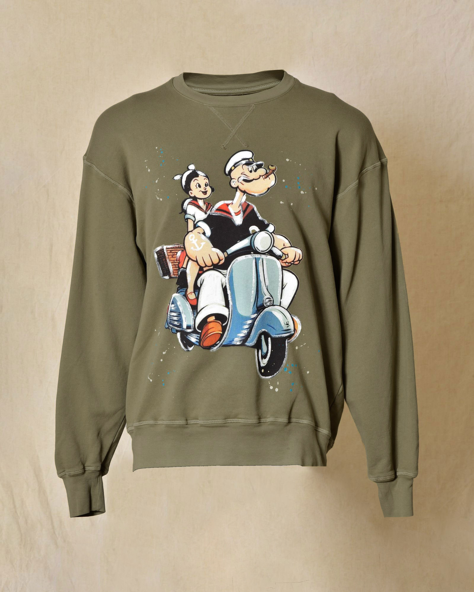 Sweat oversize imprimé "Popeye" Front Street