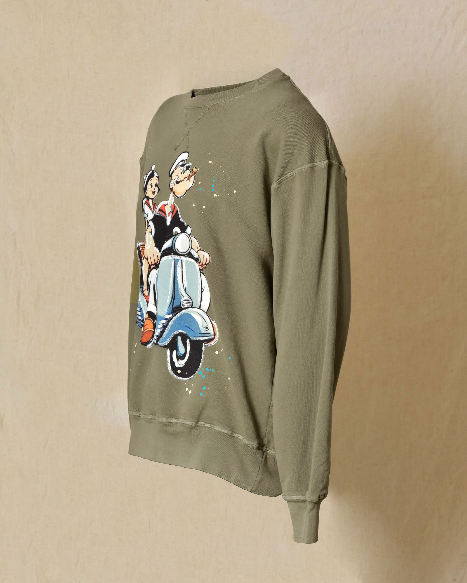Sweat oversize imprimé "Popeye" Front Street