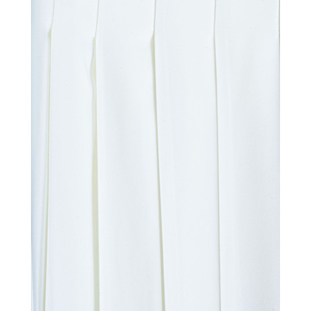 Jupe midi plissée contrastée Edward Achour