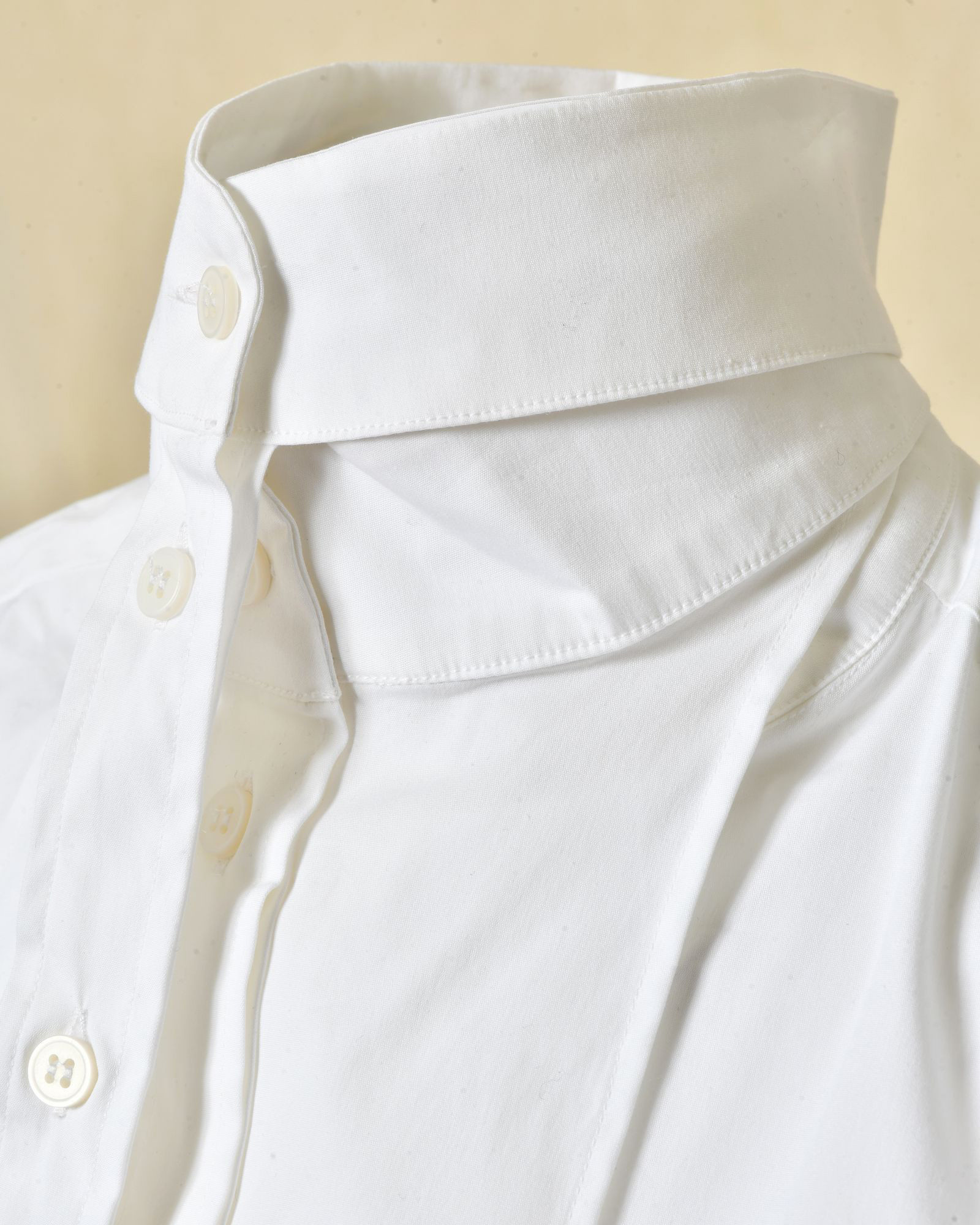 Chemise blanche à cols superposés Balossa