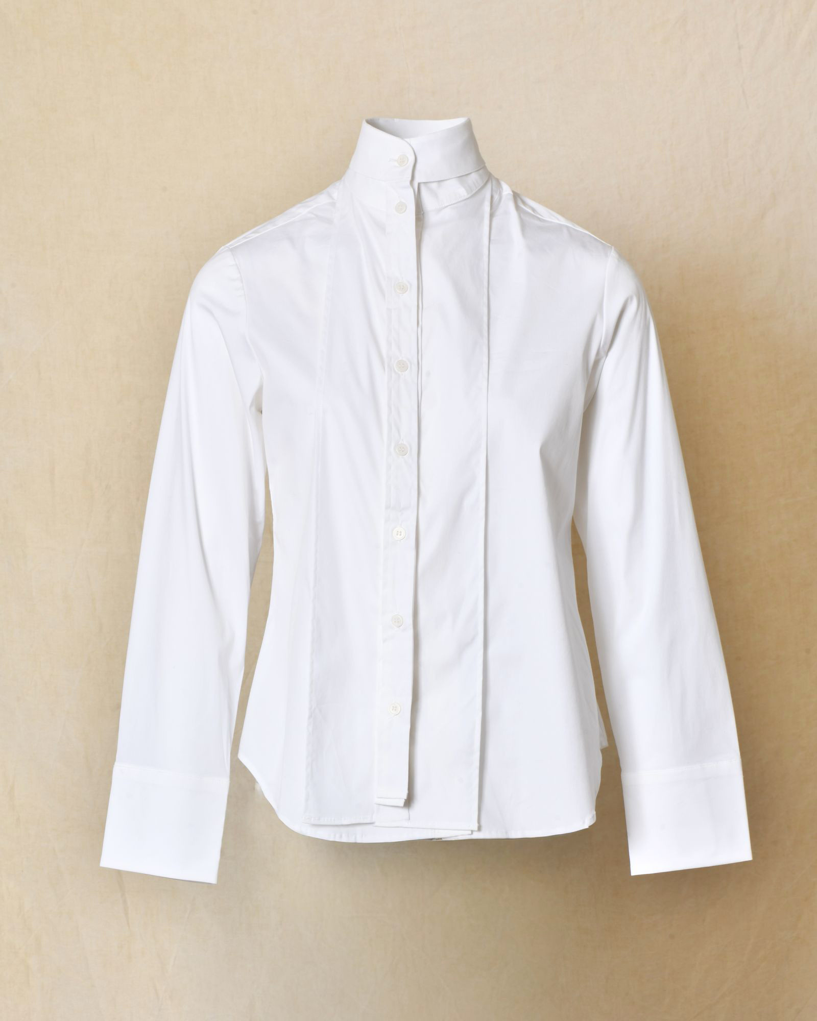 Chemise blanche à cols superposés Balossa