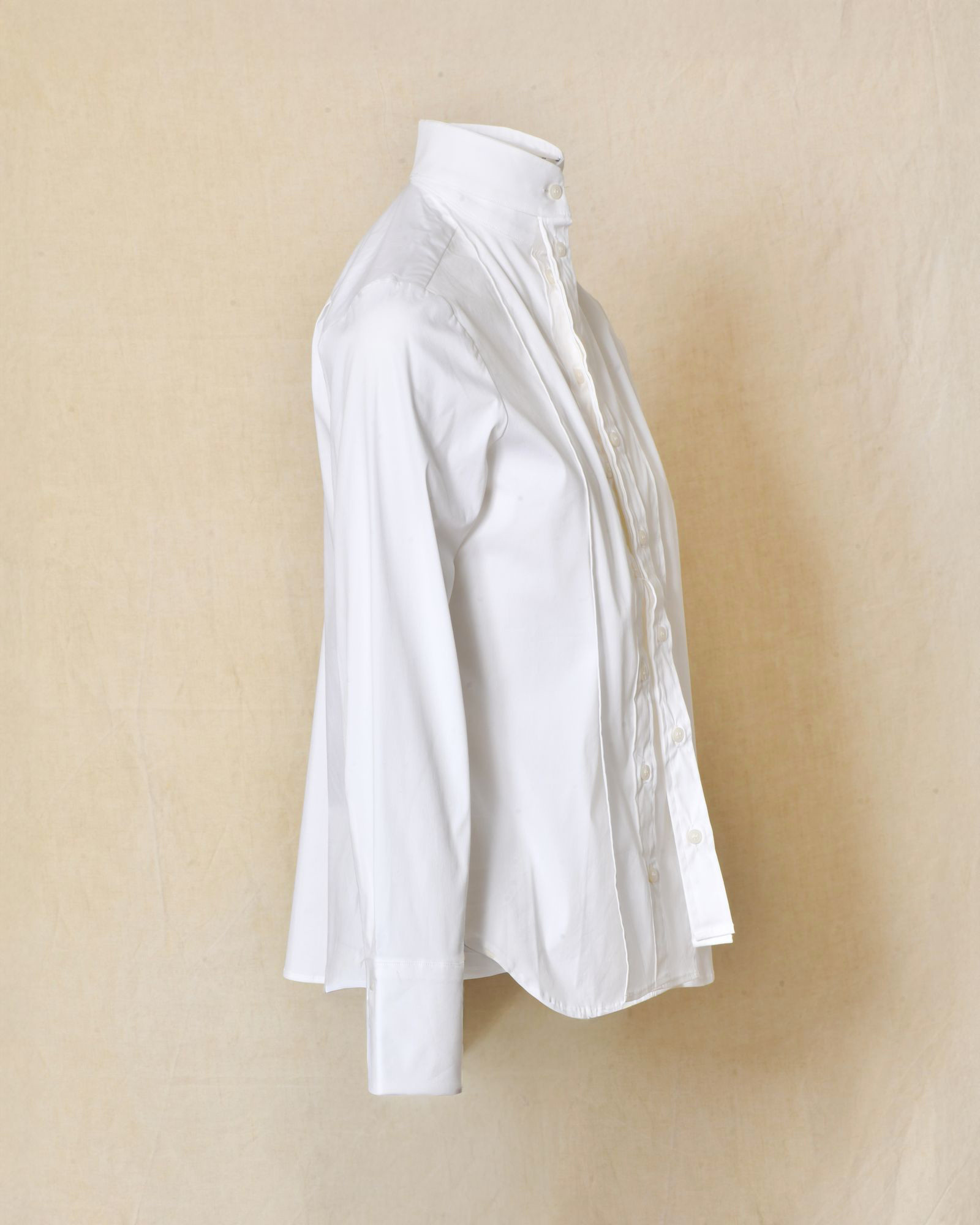 Chemise blanche à cols superposés Balossa