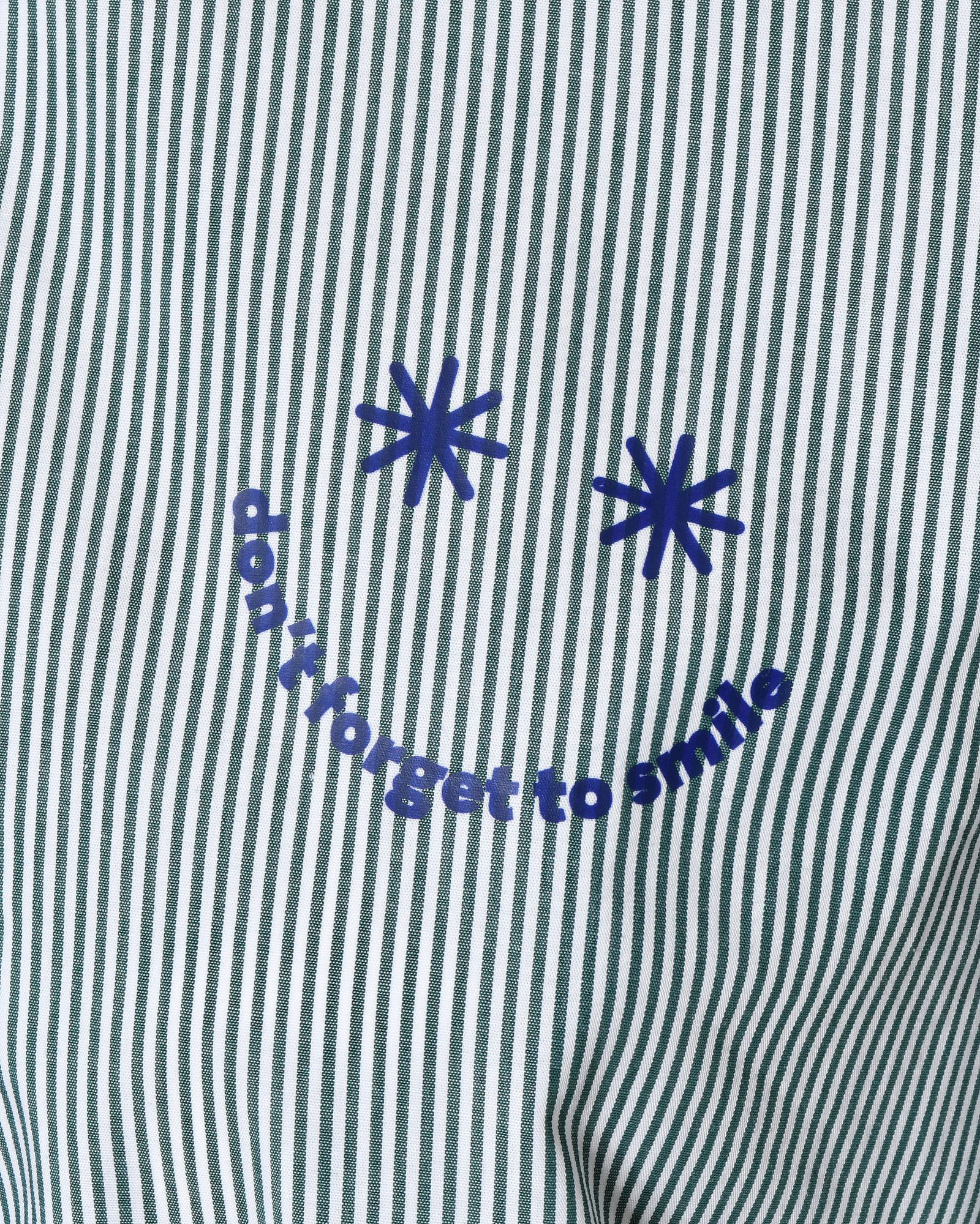 Chemise à rayures vertes Manuel Ritz