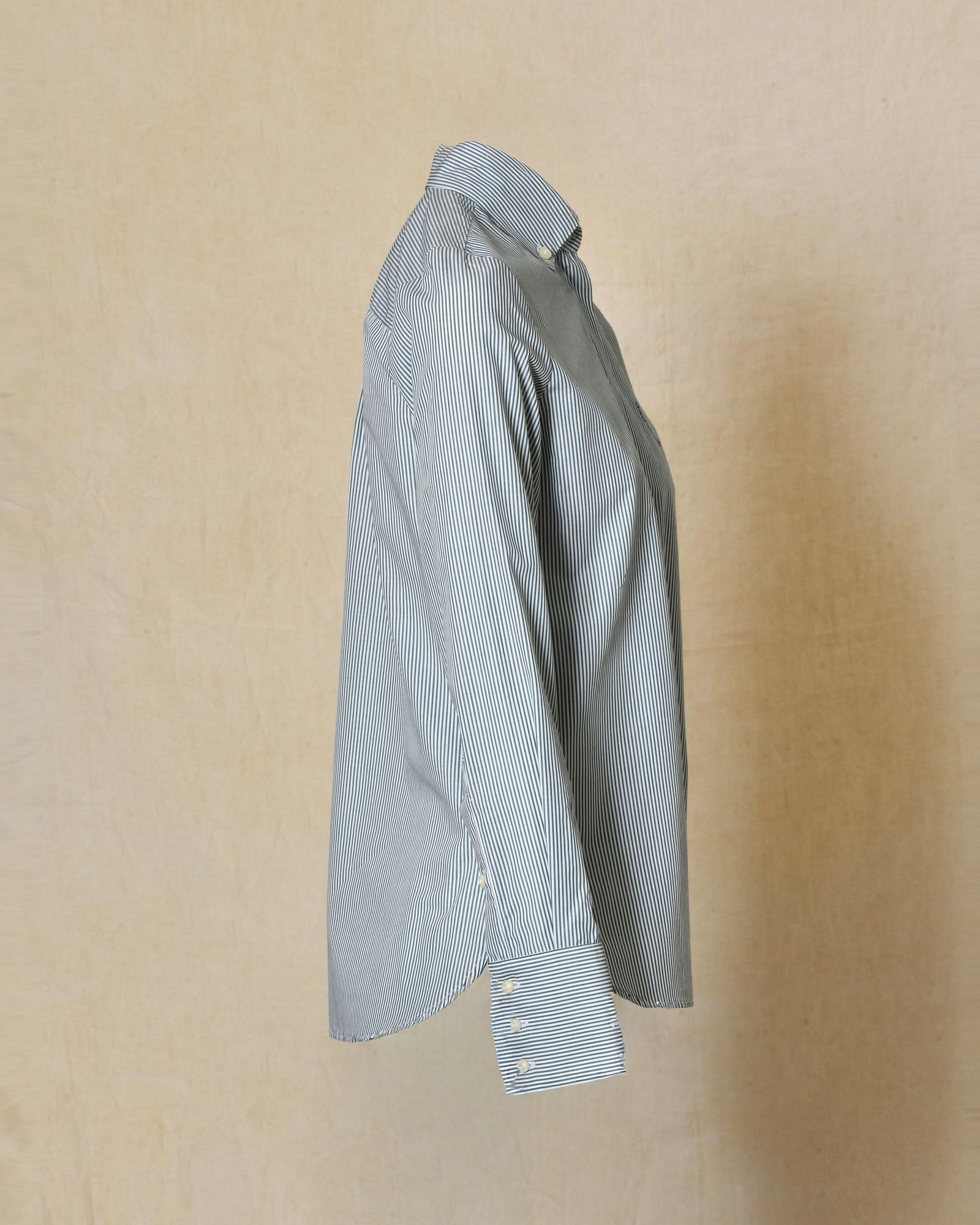 Chemise à rayures vertes Manuel Ritz