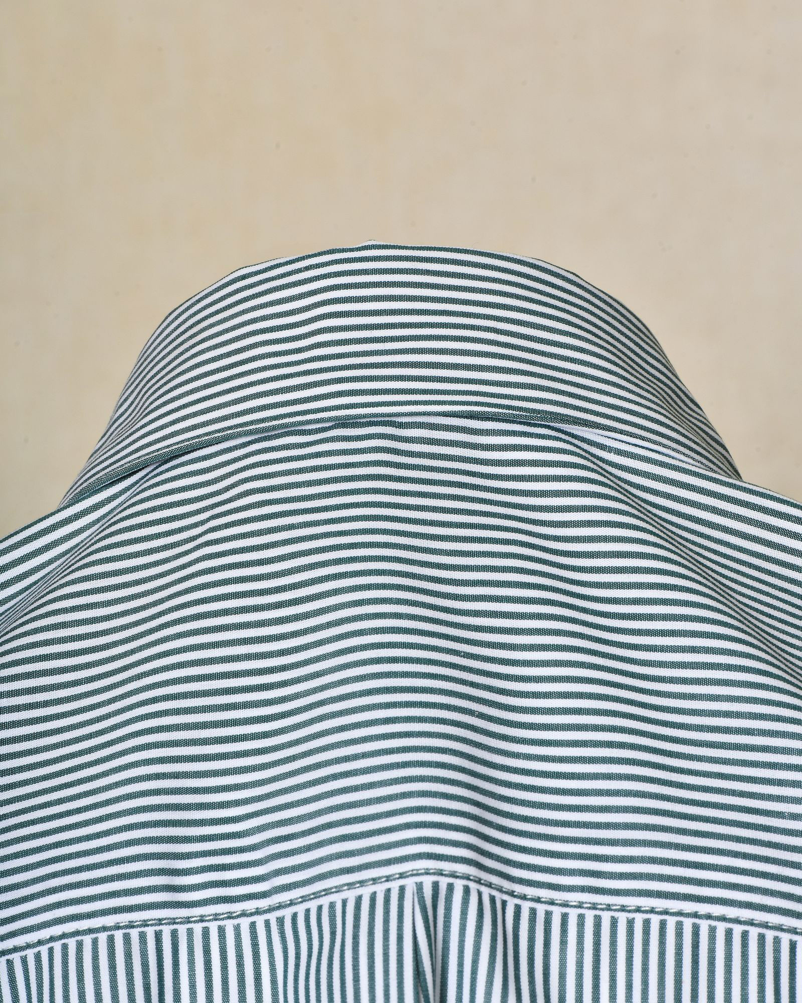 Chemise à rayures vertes Manuel Ritz