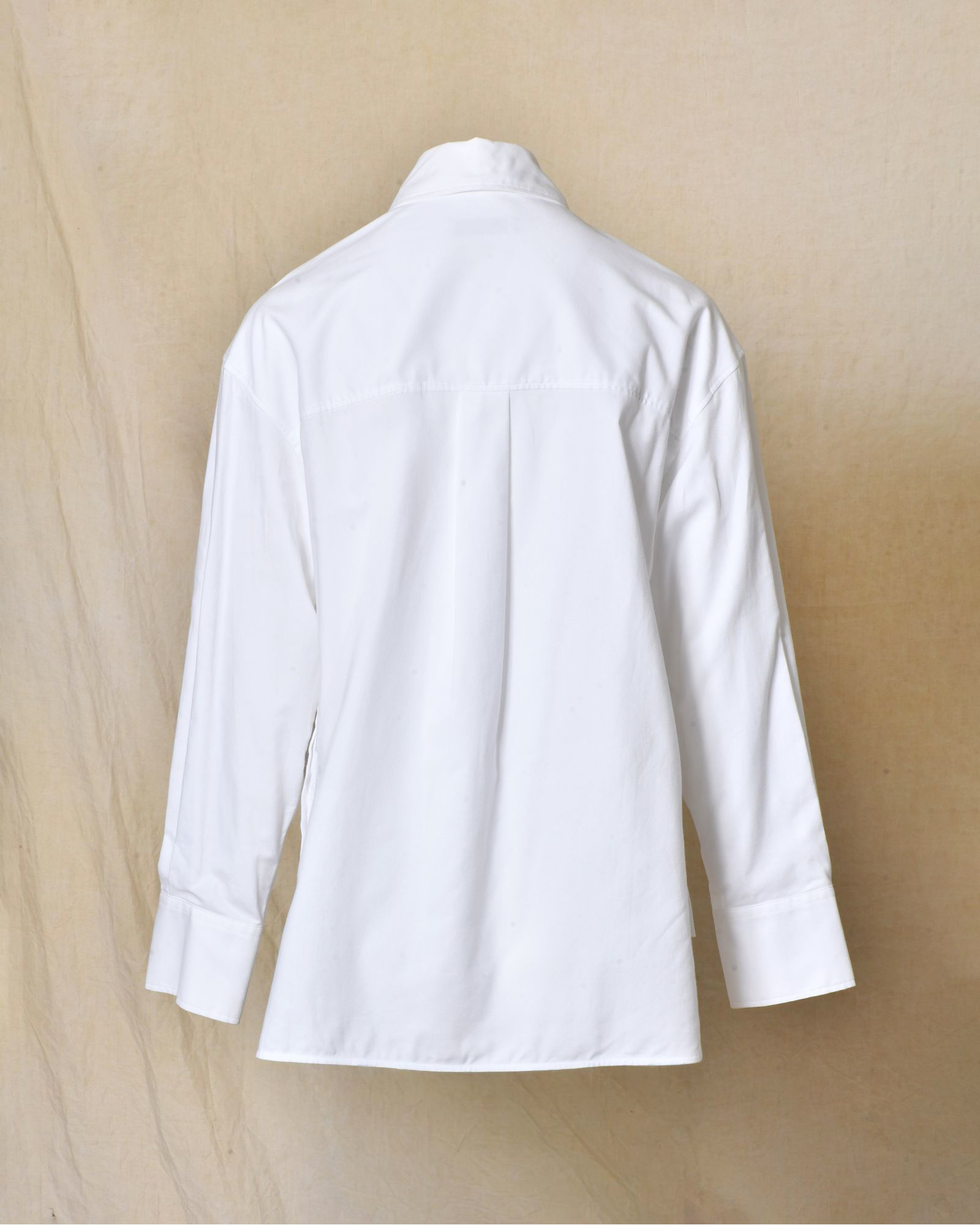 Chemise oversize blanche à manches boutonnées Manuel Ritz