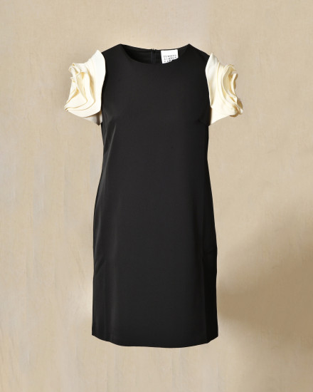 Robe à manches fleuris Edward Achour