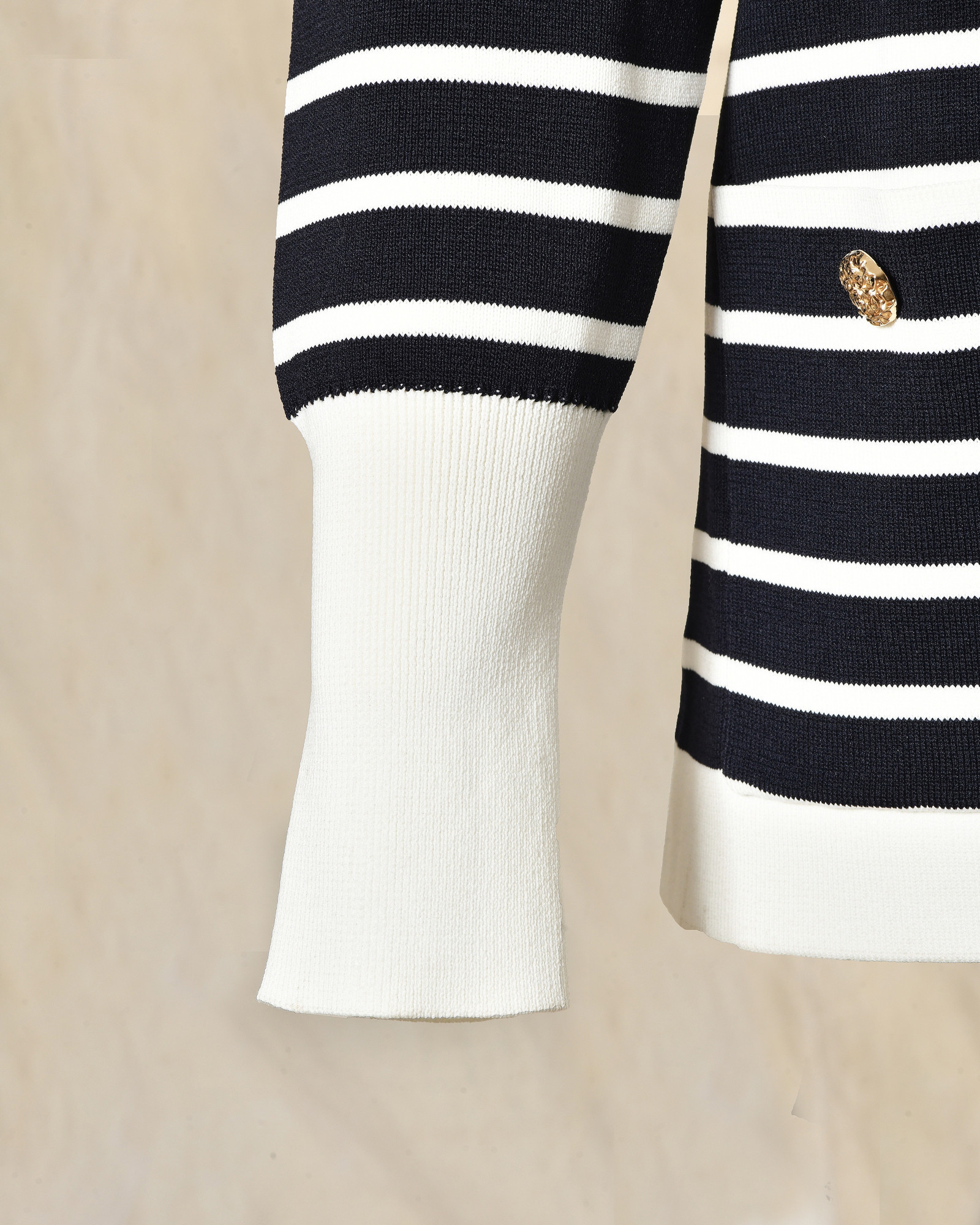 Cardigan à rayures Edward Achour