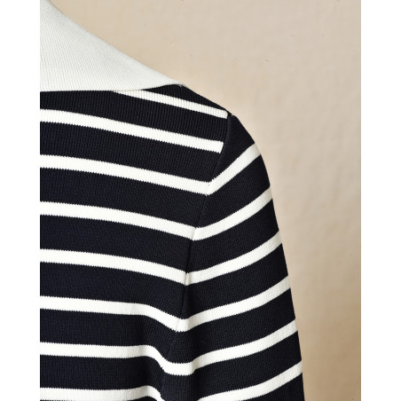 Cardigan à rayures Edward Achour