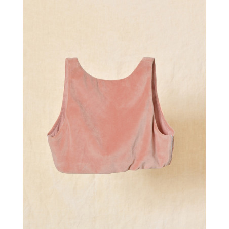Brassière en velours rose Erevan