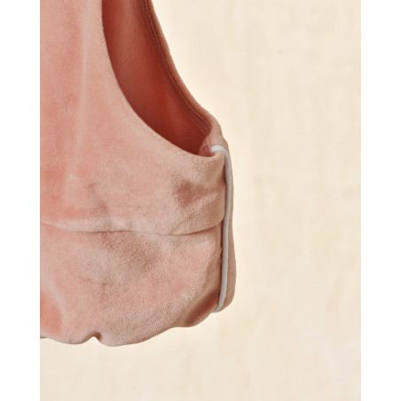 Brassière en velours rose Erevan