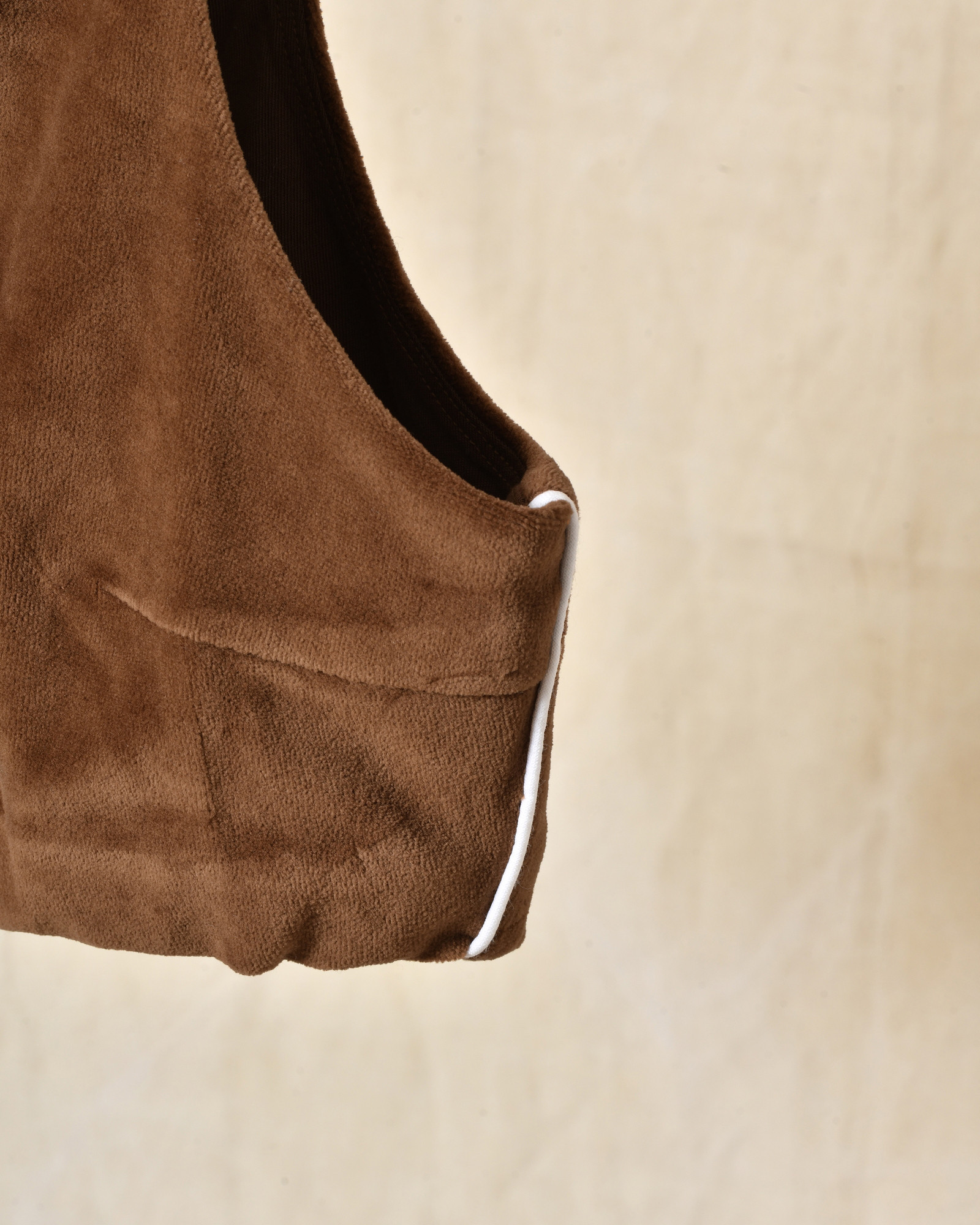 Brassière en velours marron Erevan