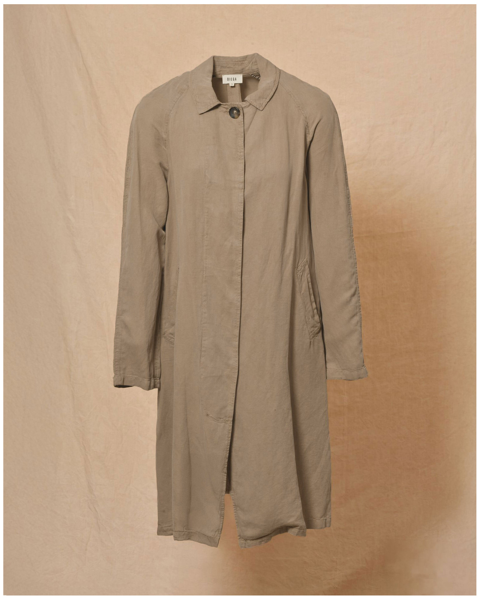 Manteau léger en lin Diega