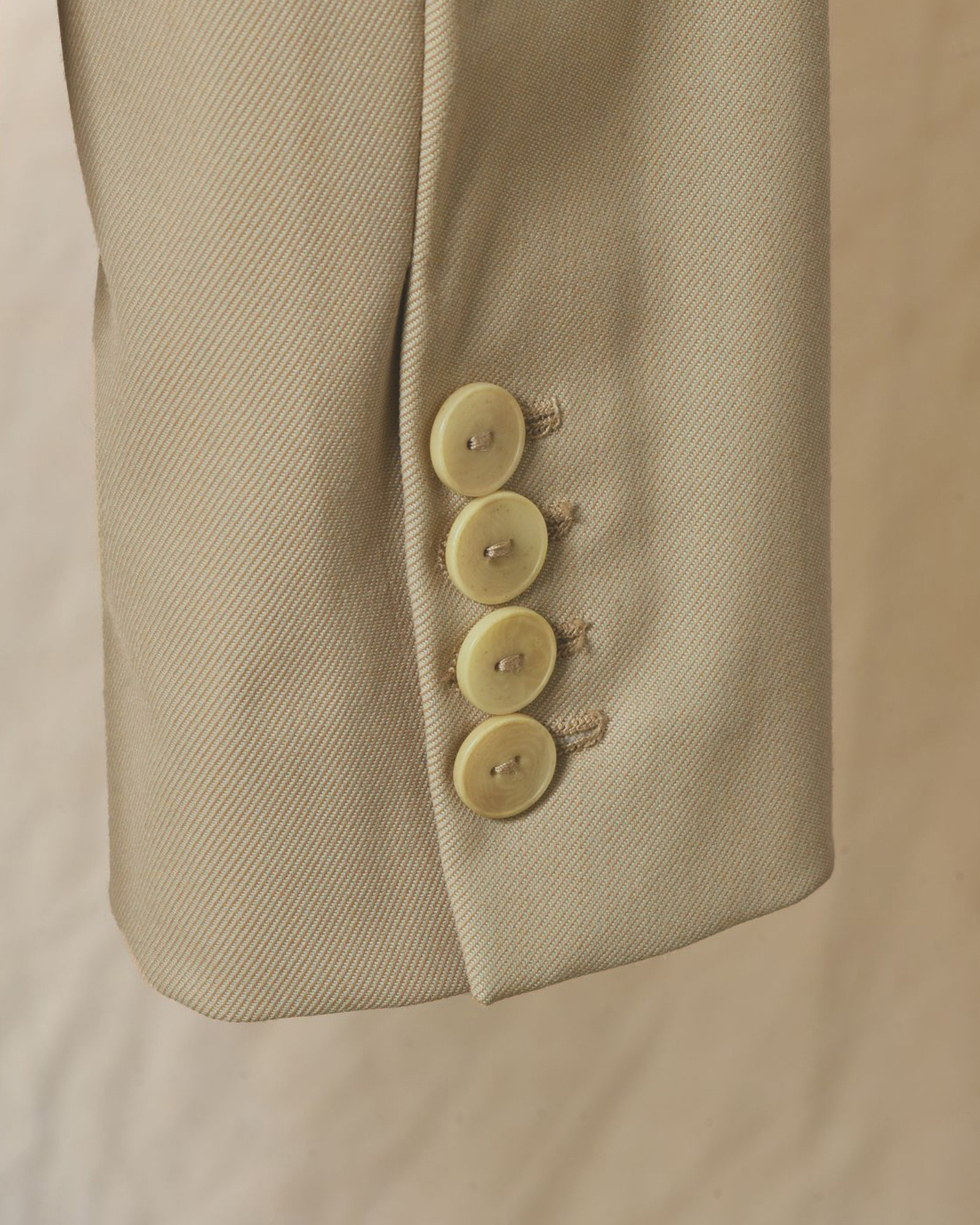 Veste blazer beige à col tailleur Malloni