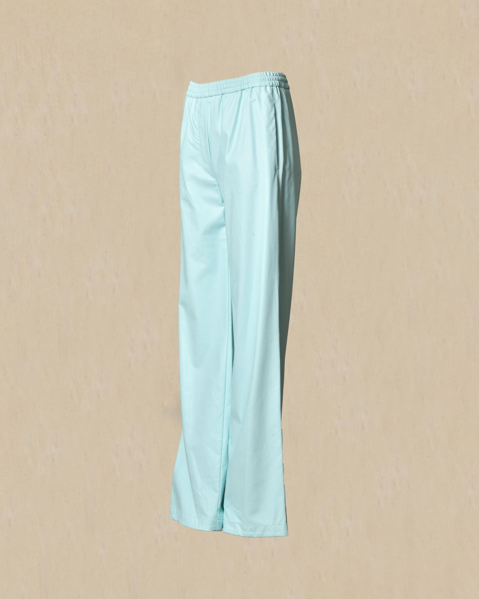 Pantalon en simili bleu Manuel Ritz