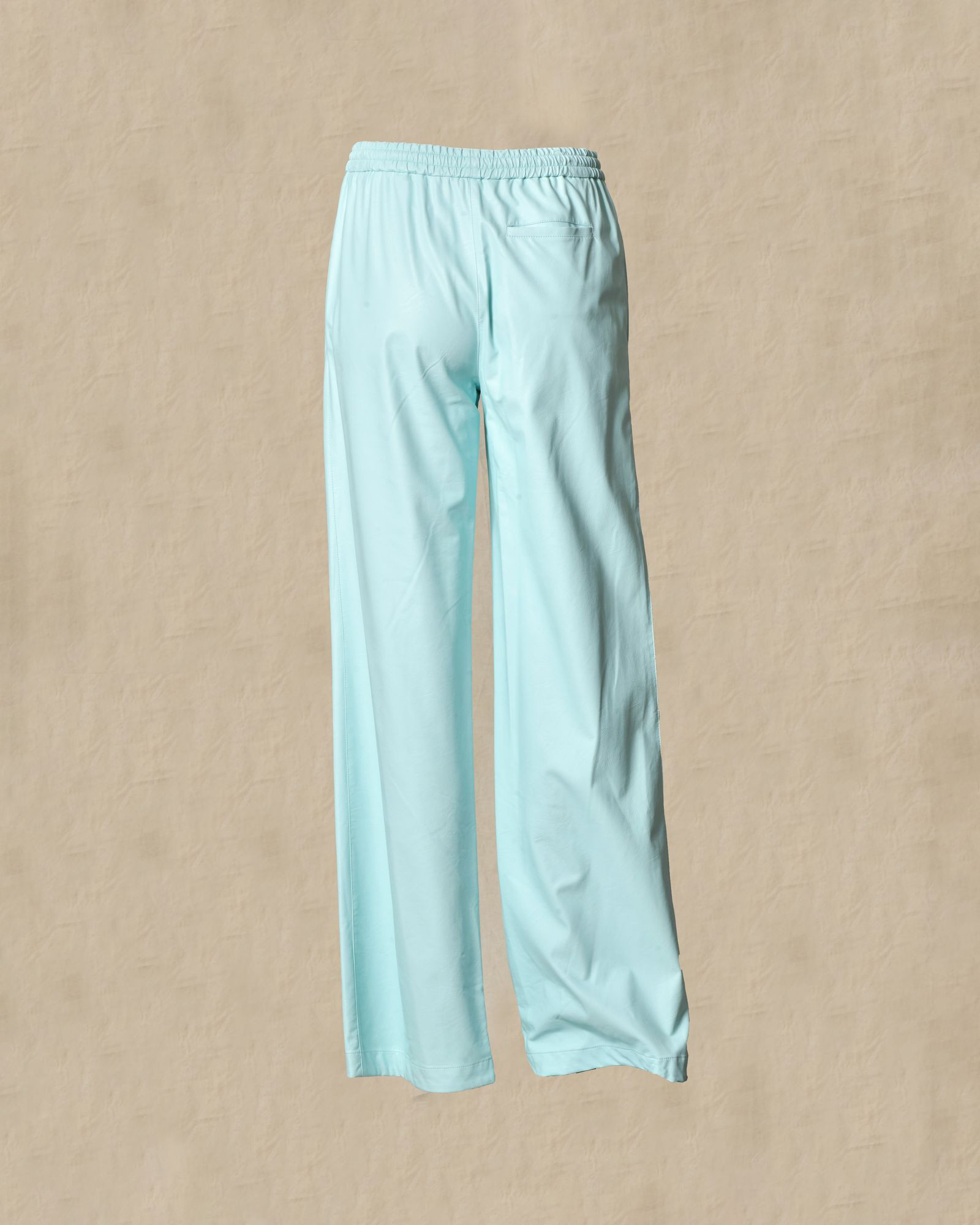 Pantalon en simili bleu Manuel Ritz
