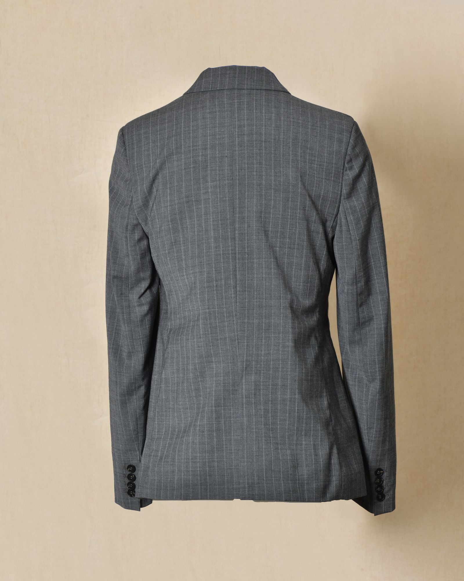 Blazer à rayures gris Malloni