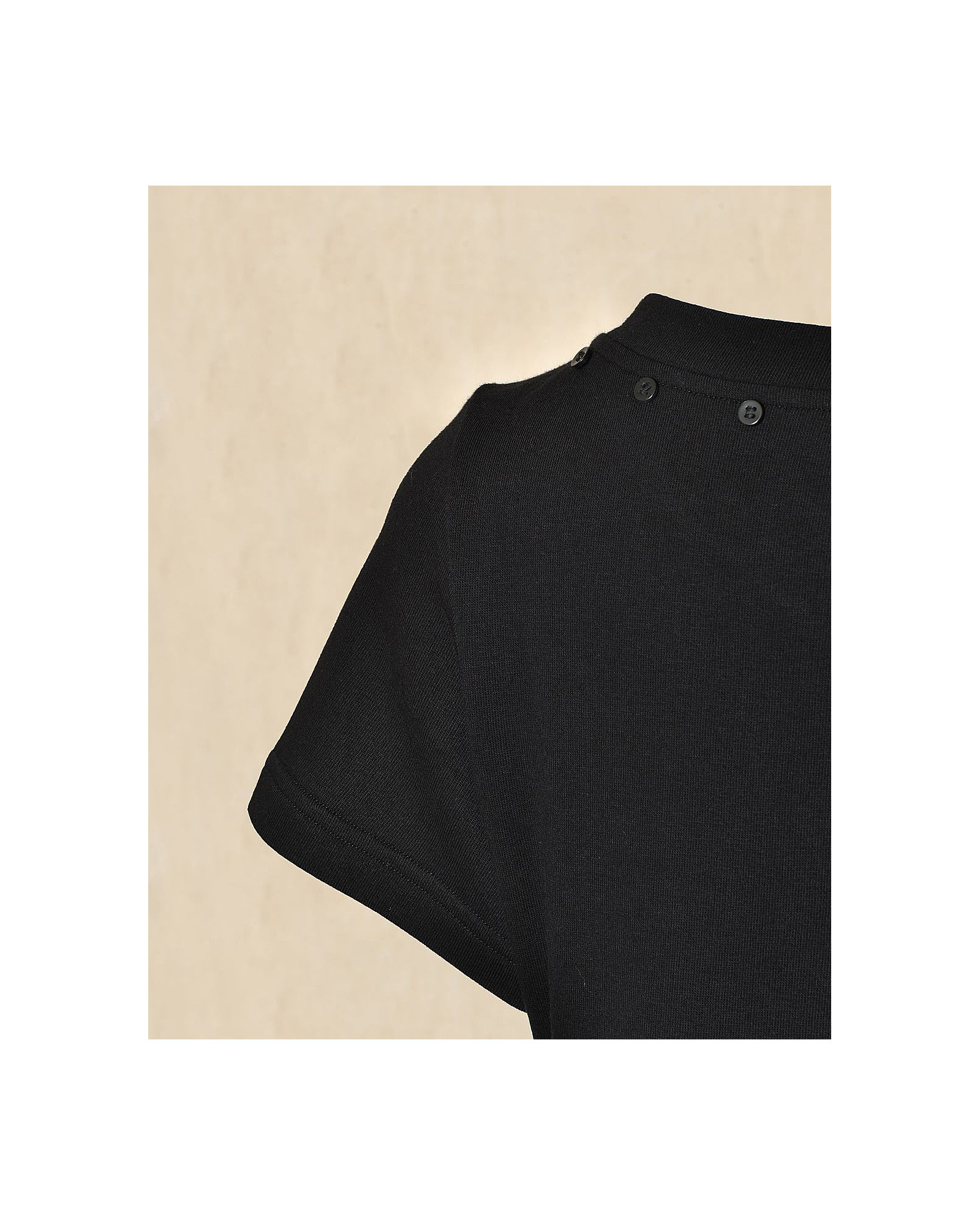 Robe longue à col drapé boutonné Balossa