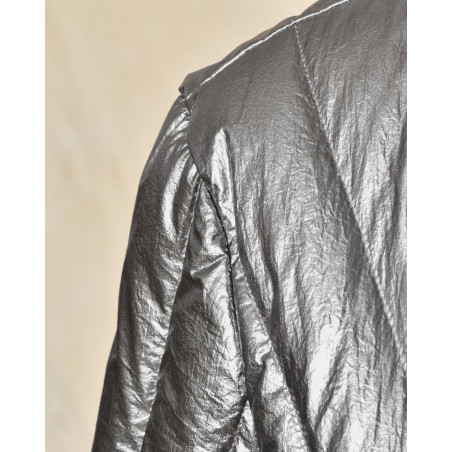 Blouson matelassé argenté Mackage