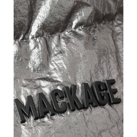 Blouson matelassé argenté Mackage