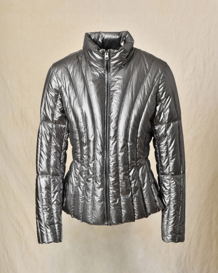 Blouson matelassé argenté Mackage