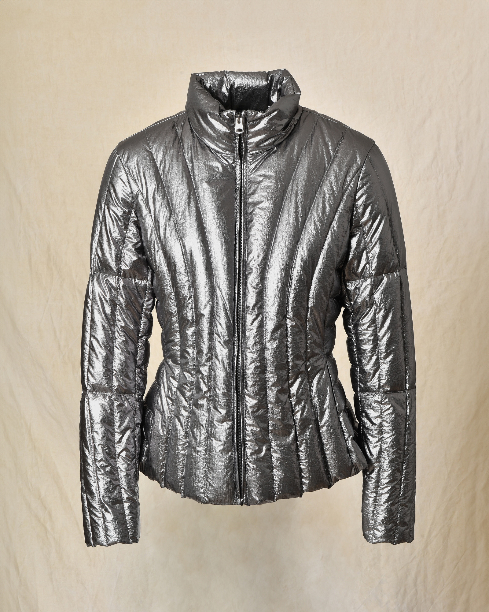 Blouson matelassé argenté Mackage