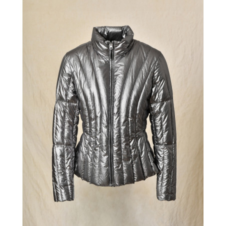 Blouson matelassé argenté Mackage