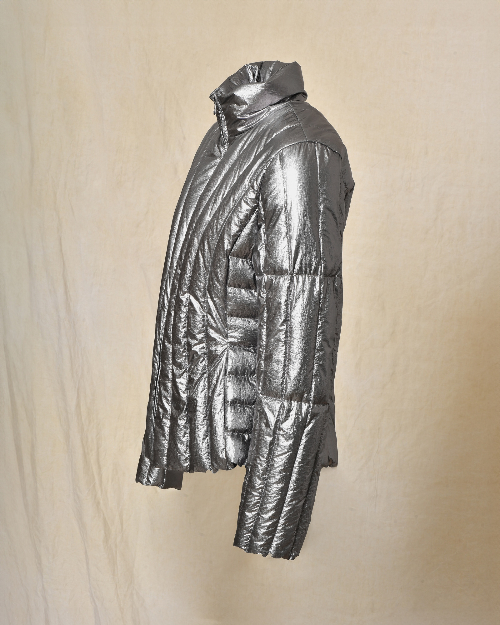 Blouson matelassé argenté Mackage