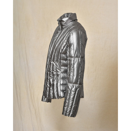 Blouson matelassé argenté Mackage