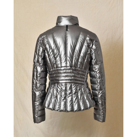 Blouson matelassé argenté Mackage