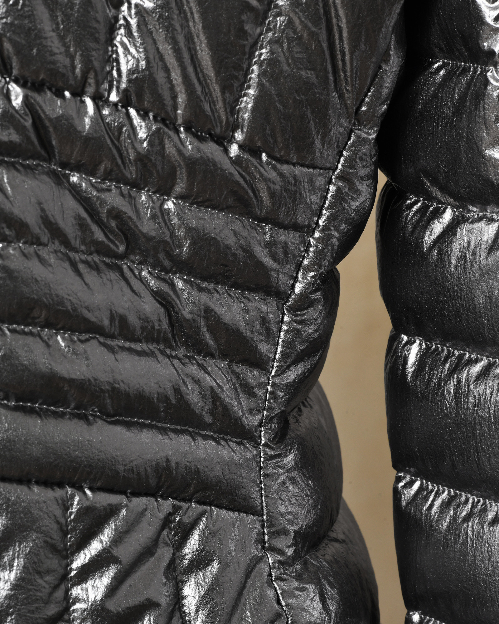 Blouson matelassé argenté Mackage