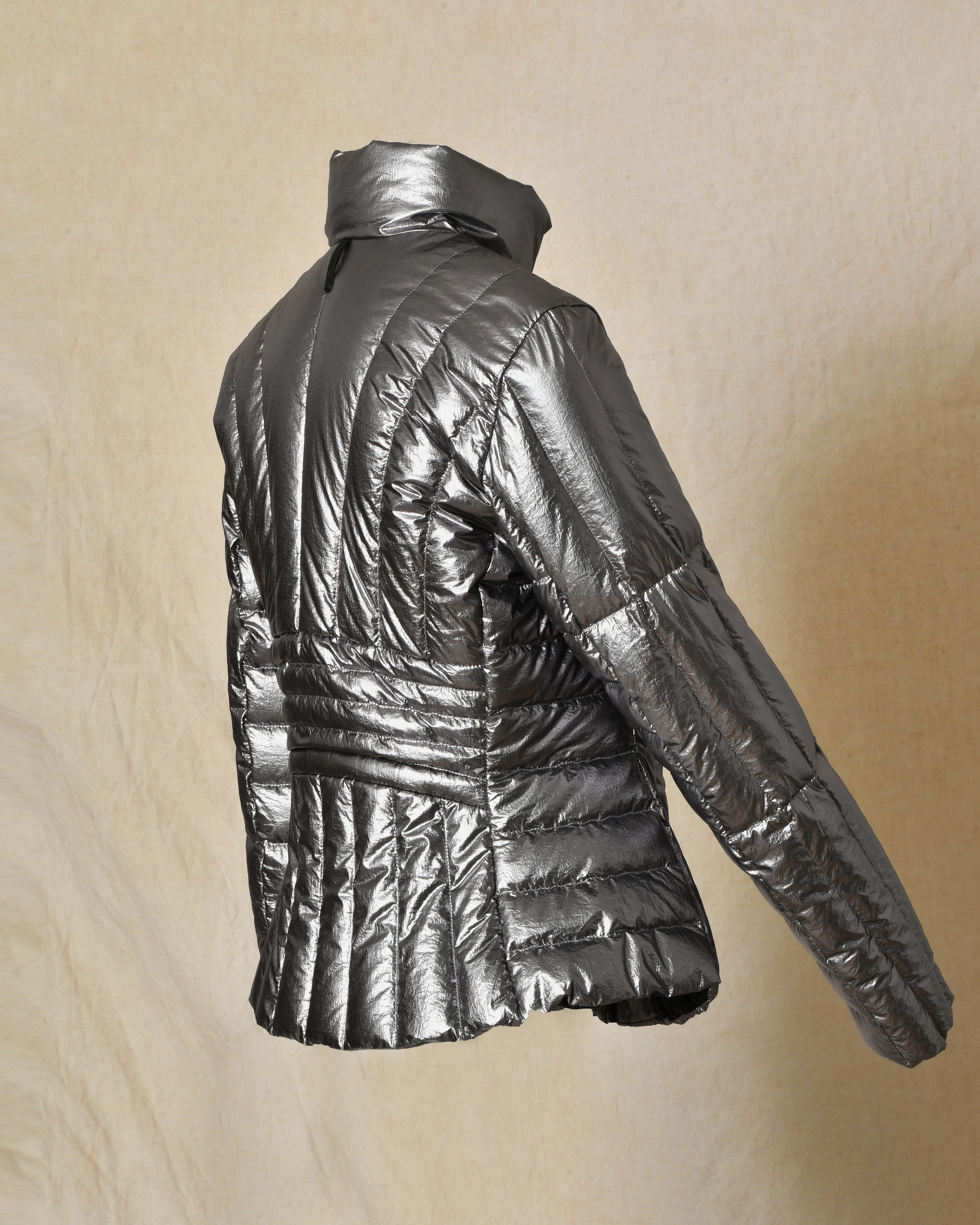 Blouson matelassé argenté Mackage