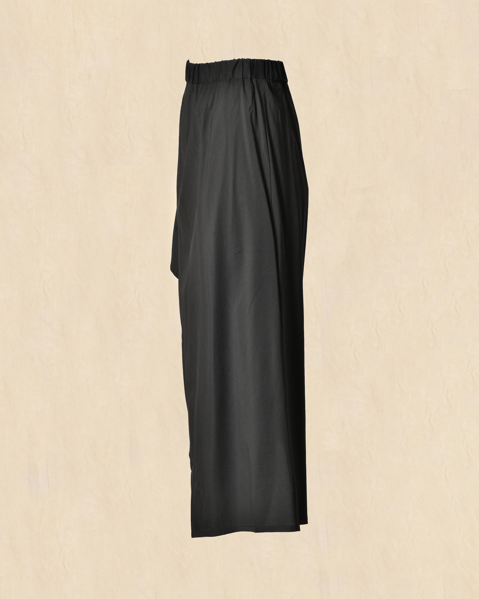 Jupe longue asymétrique noire Balossa