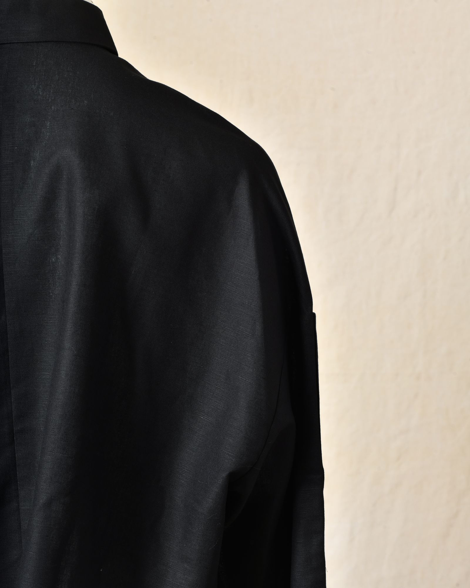 Chemise en lin oversize à manches boutonnées Balossa