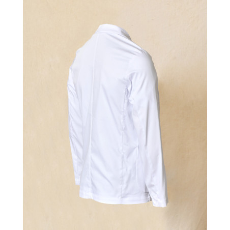 Veste blazer en coton blanc RPL