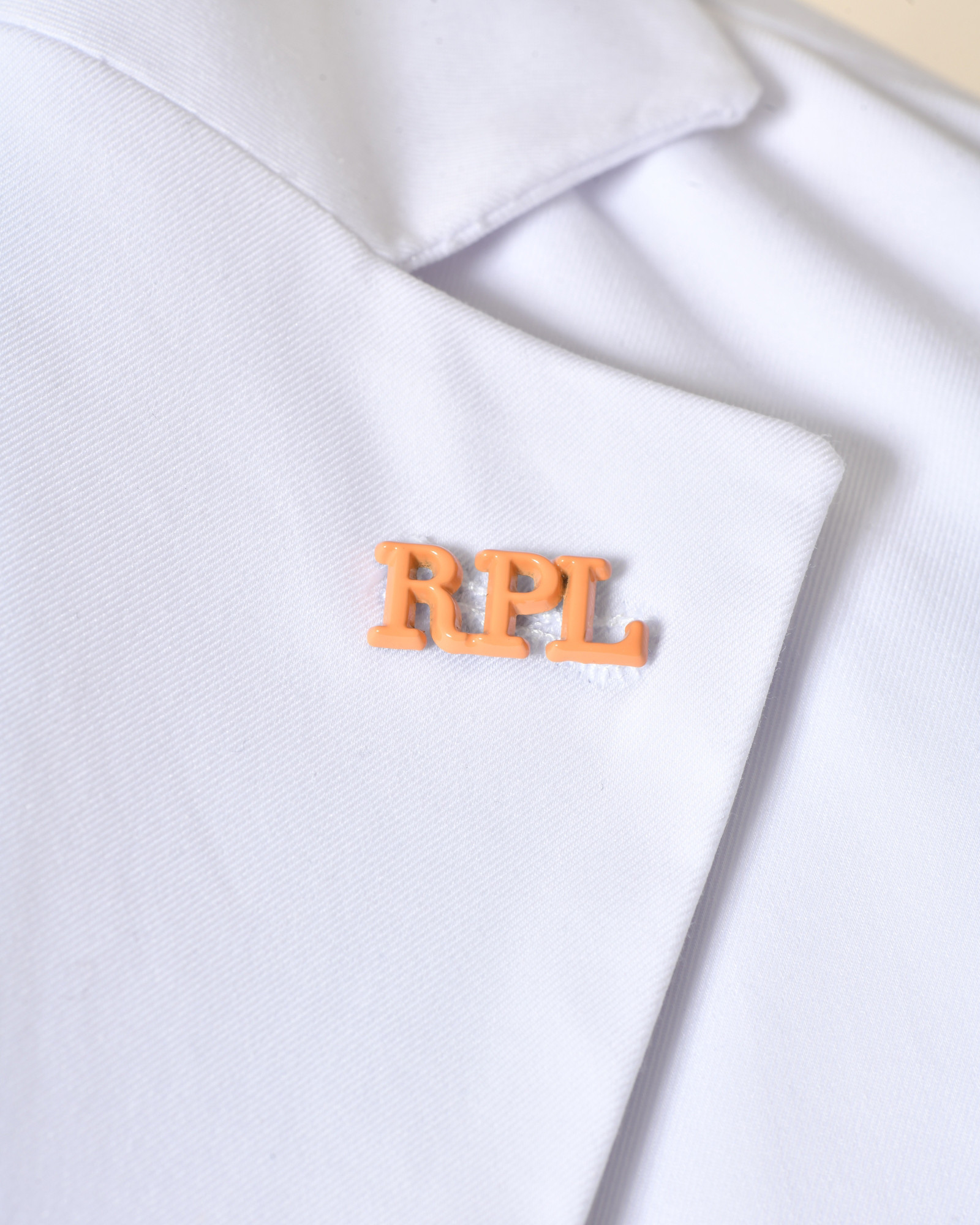 Veste blazer en coton blanc RPL