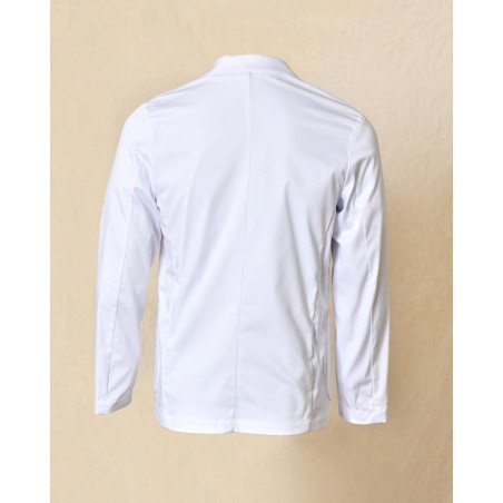 Veste blazer en coton blanc RPL