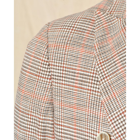 Veste à imprimé prince de galles RPL