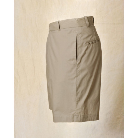 Short à fermeture asymétrique beige Ixos