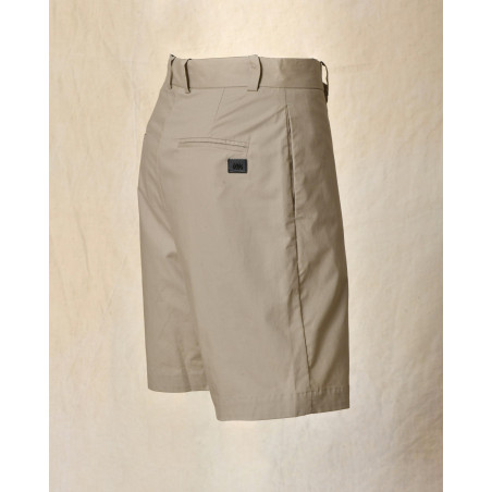 Short à fermeture asymétrique beige Ixos