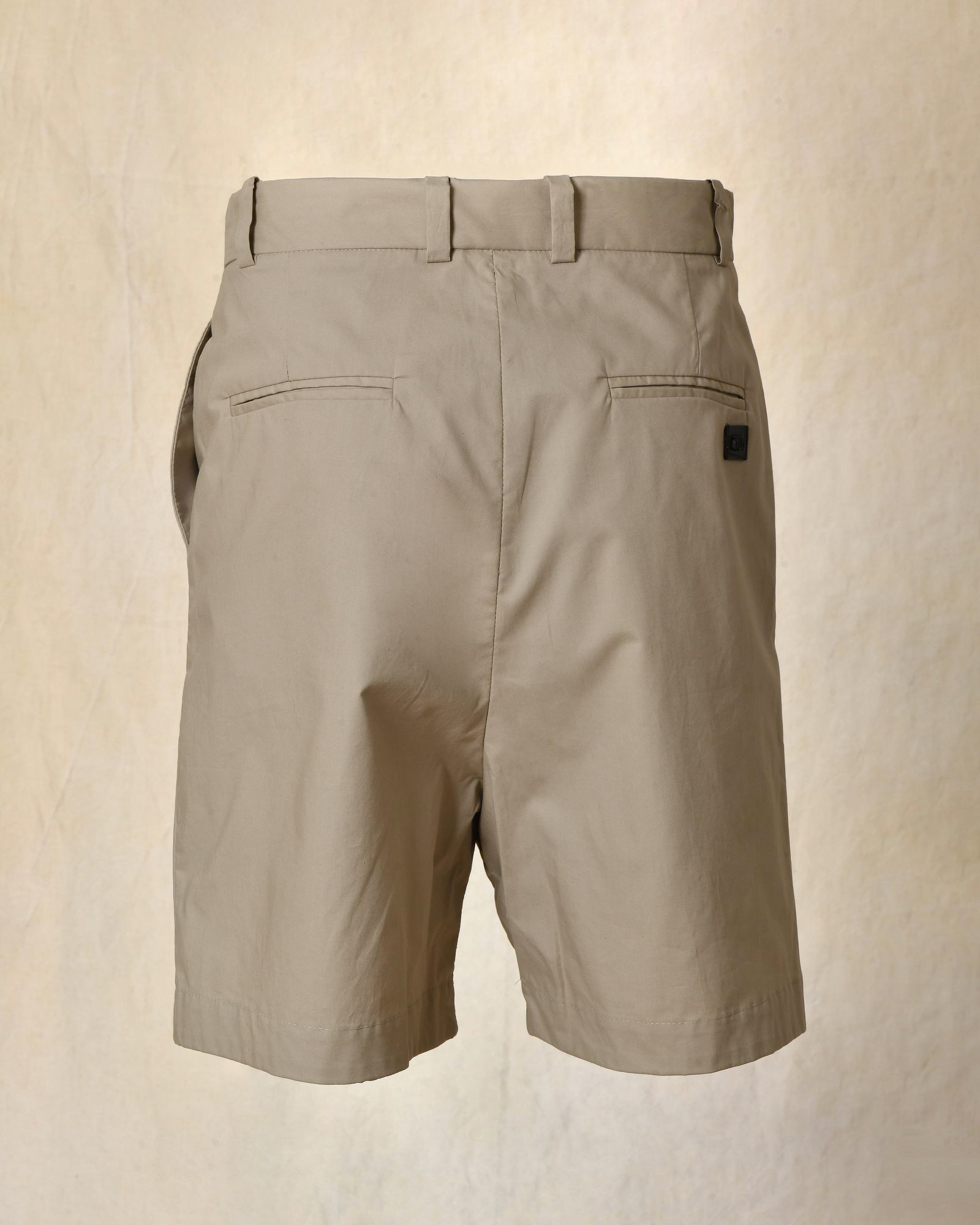 Short à fermeture asymétrique beige Ixos