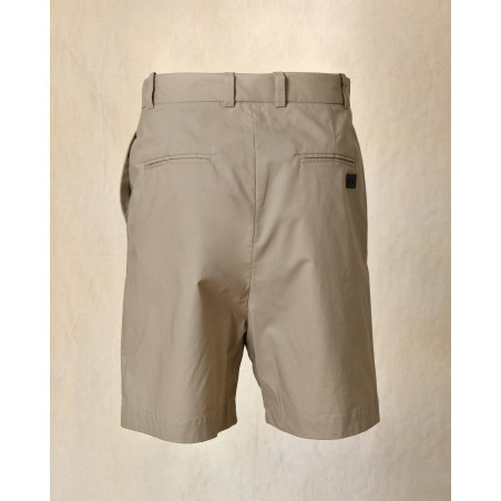 Short à fermeture asymétrique beige Ixos