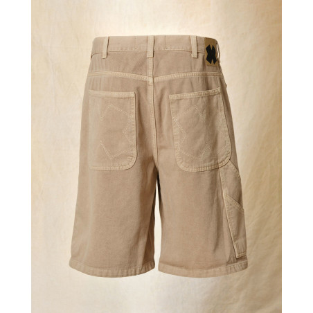 Short en jean beige Ixos