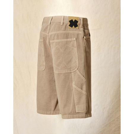Short en jean beige Ixos