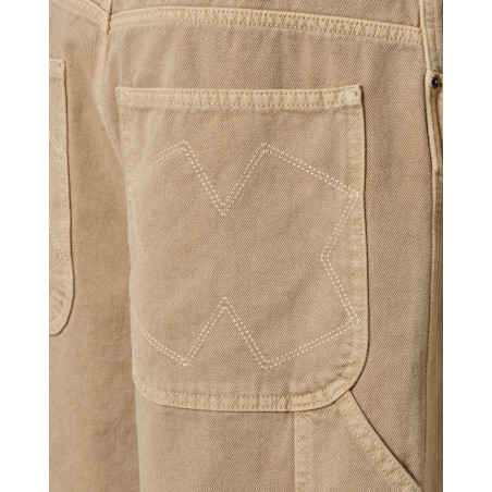 Short en jean beige Ixos