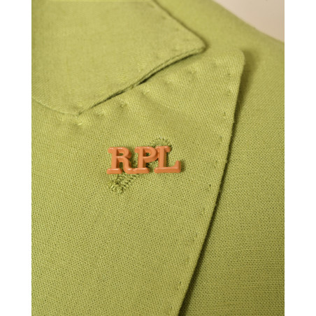 Veste blazer en lin verte RPL
