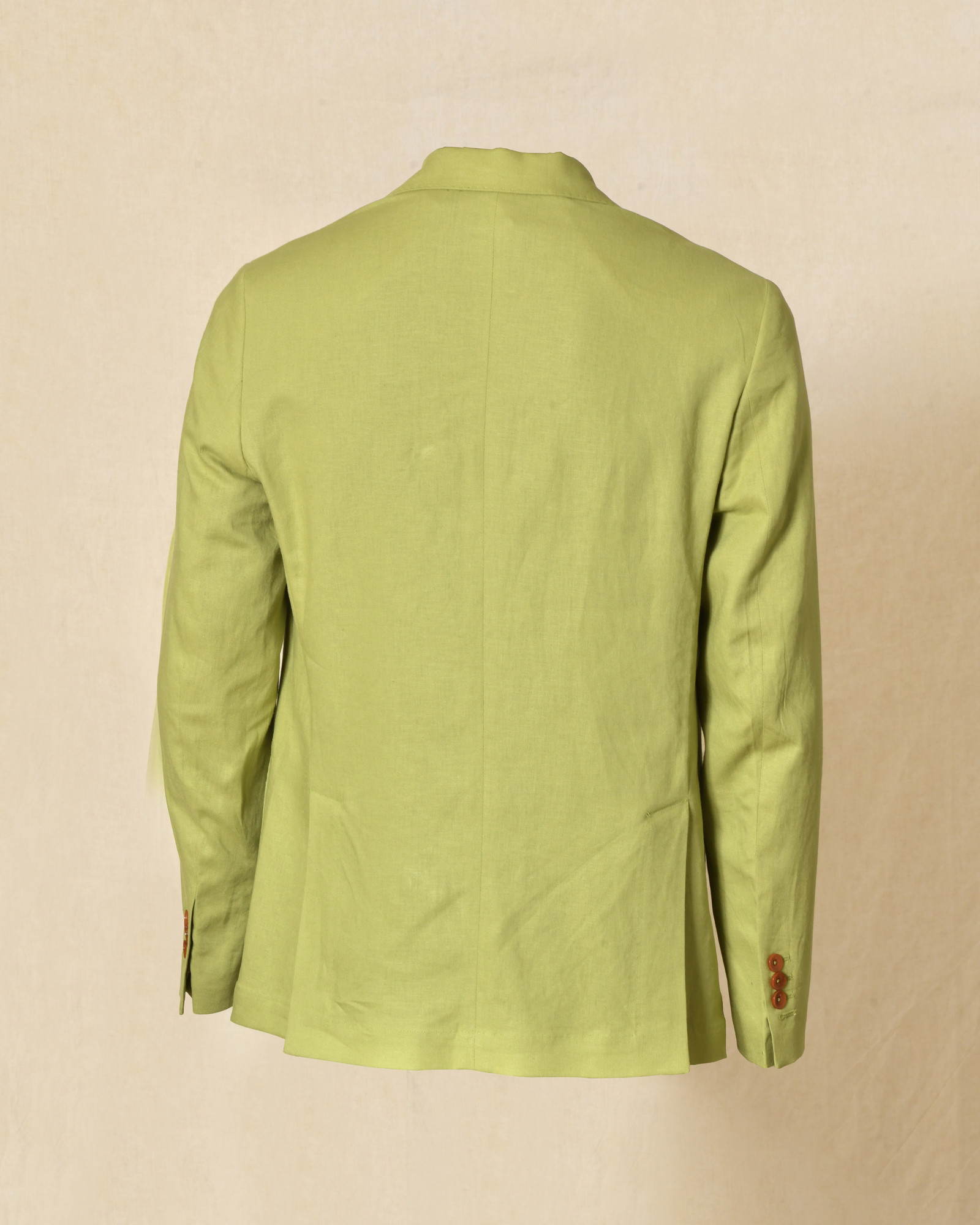 Veste blazer en lin verte RPL