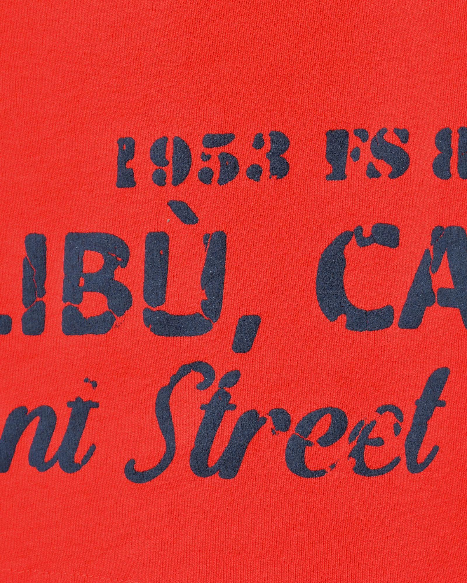 Short de survêtement rouge Front Street