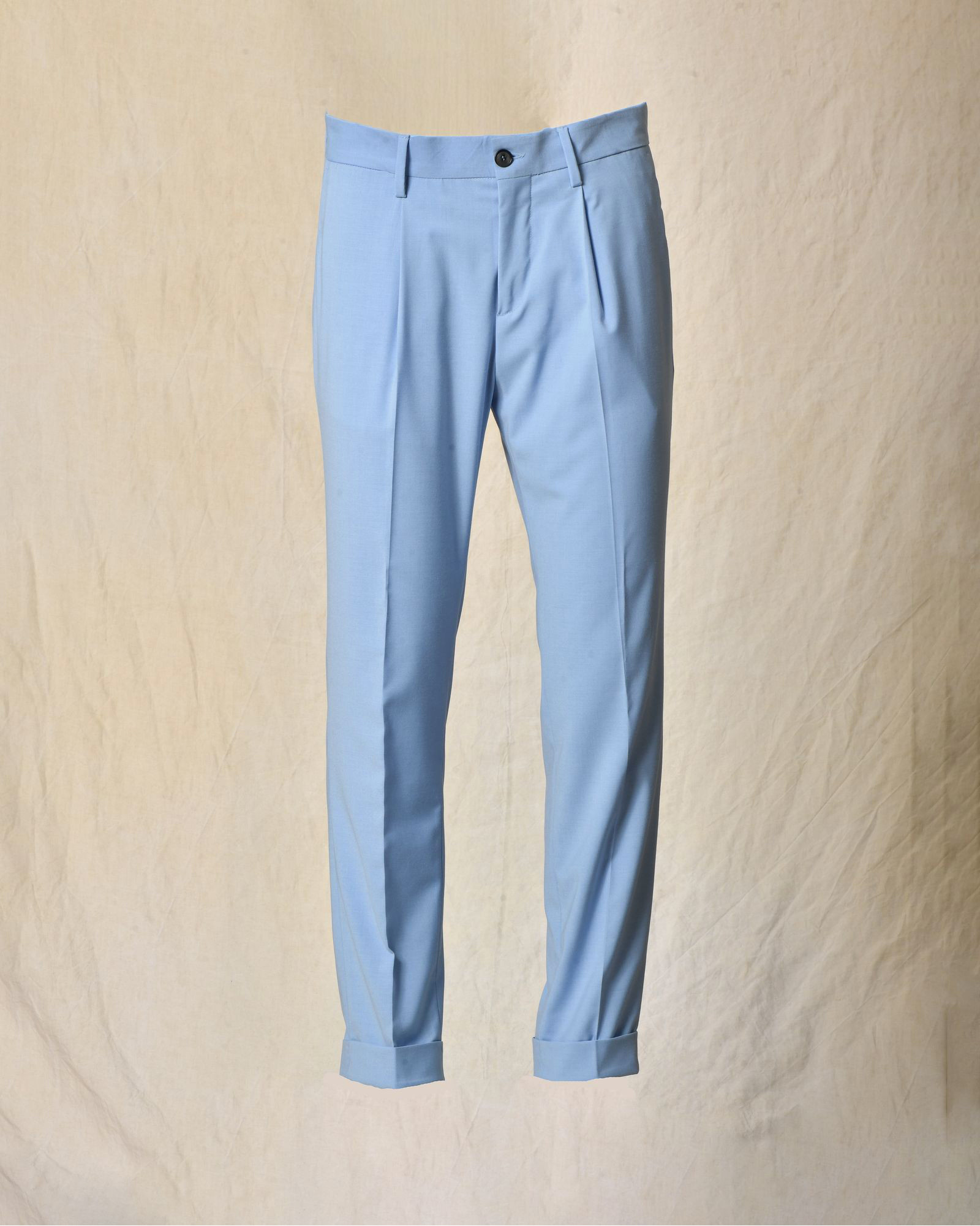 Pantalon à pinces bleu Outfit