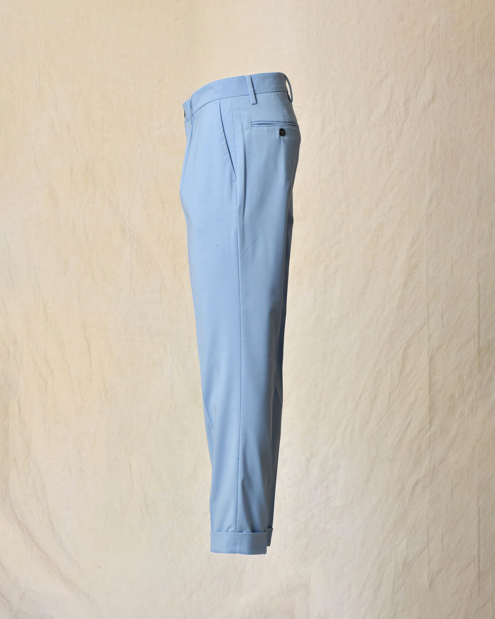 Pantalon à pinces bleu Outfit